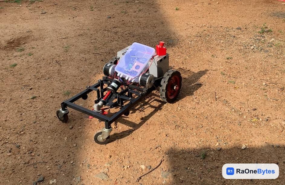 Raonebytes autonomous robot platform prototype field-tested outdoors